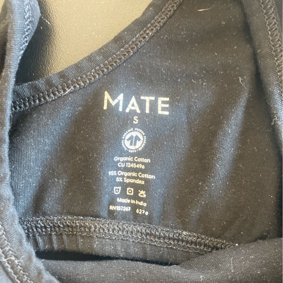Mate The Label Small Organic Comfort Scoop Bralette - Picture 3 of 3